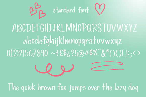 Simple Love Font in Love Fonts - product preview 1