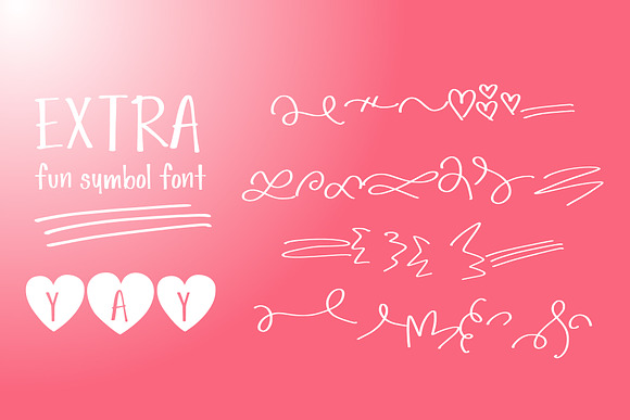Simple Love Font in Love Fonts - product preview 6