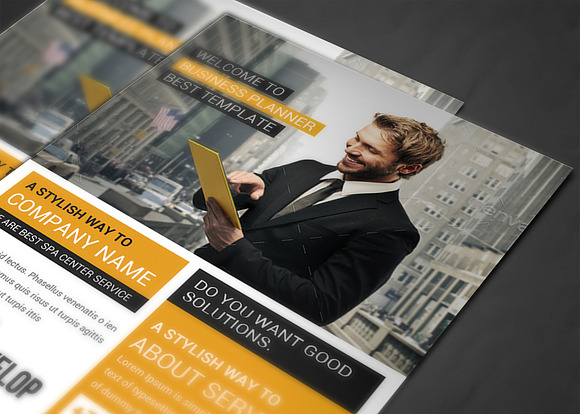 Professional Creative Corporate  Bus in Flyer Templates - product preview 3