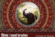 Ethnic round brushes