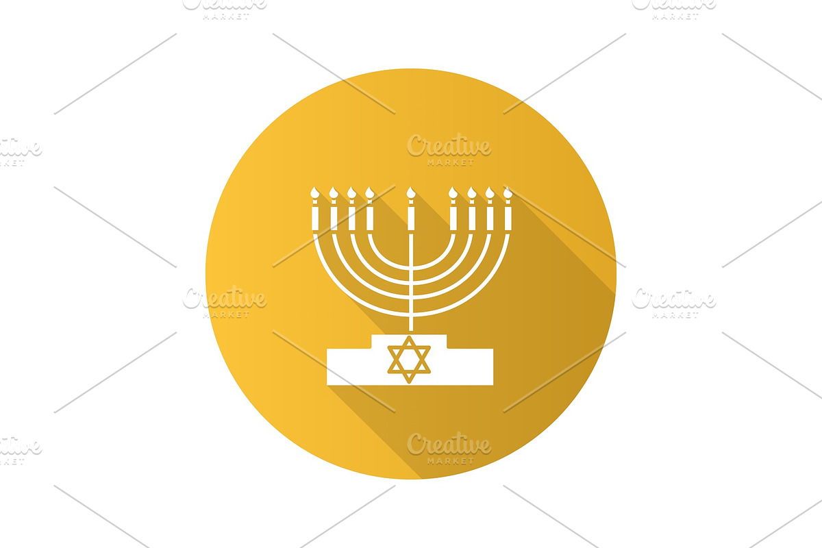Menorah icon in Icons - product preview 8