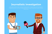 Journalistic Investigation Concept