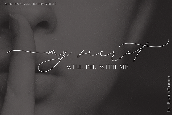 Breathe Poetry // Typography №17 in Script Fonts - product preview 17