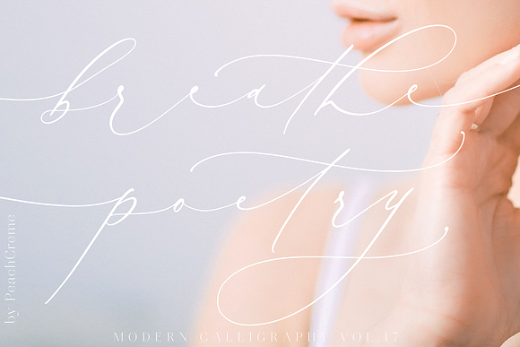 Breathe Poetry // Typography №17 in Script Fonts - product preview 31