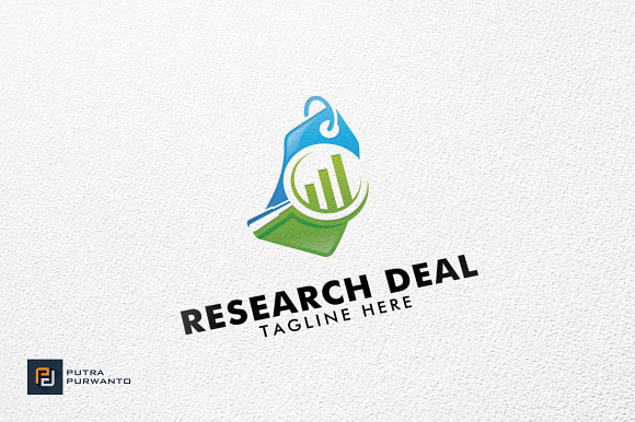 Research Deal - Logo Template in Logo Templates - product preview 1