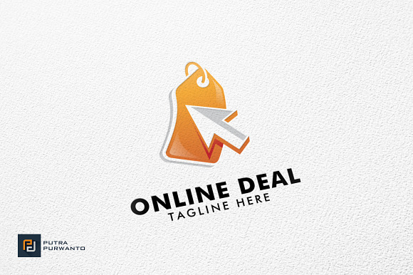 Online Deal - Logo Template in Logo Templates - product preview 1