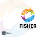 Fisher - Logo Template
