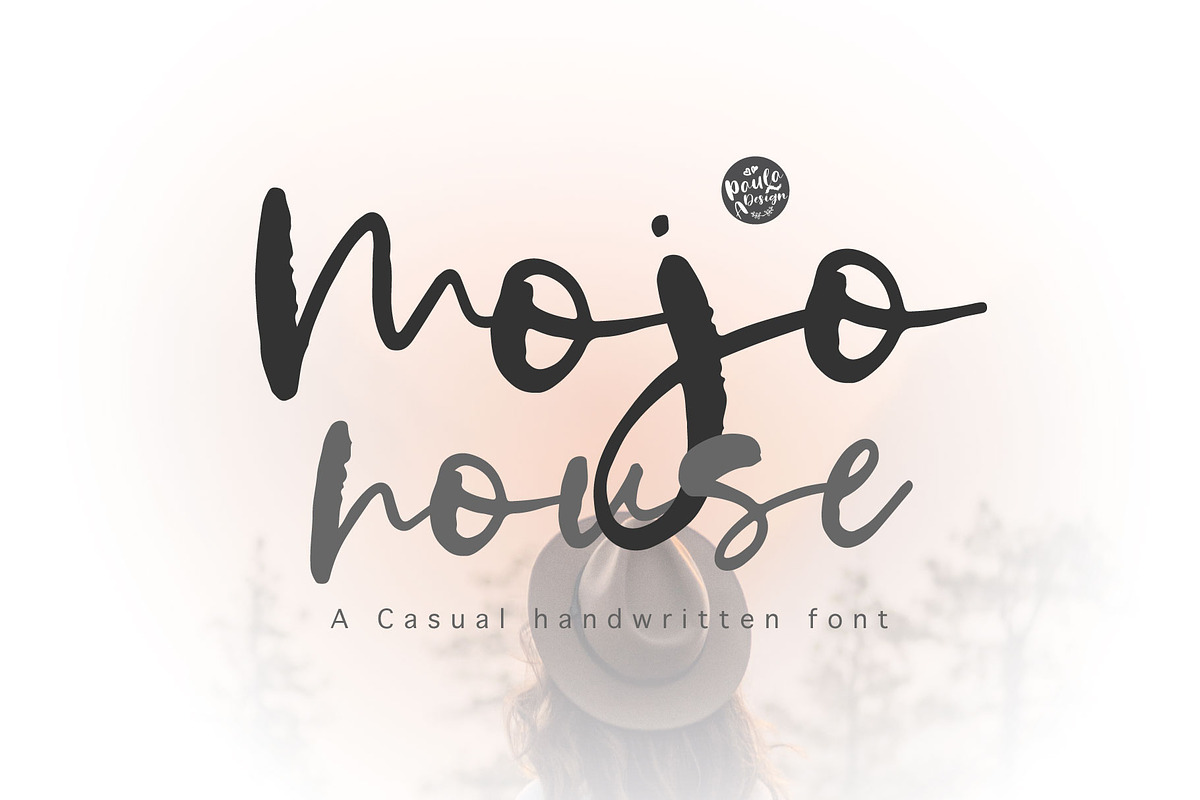 Mojo house | Handwritten Font in Script Fonts - product preview 8
