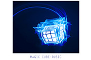 Magic cube-rubik.