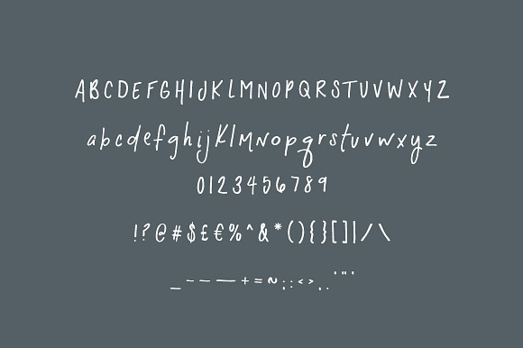 Skylight / hand lettered font in Whimsical Fonts - product preview 4