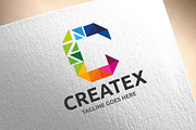 Letter C - Createx Logo