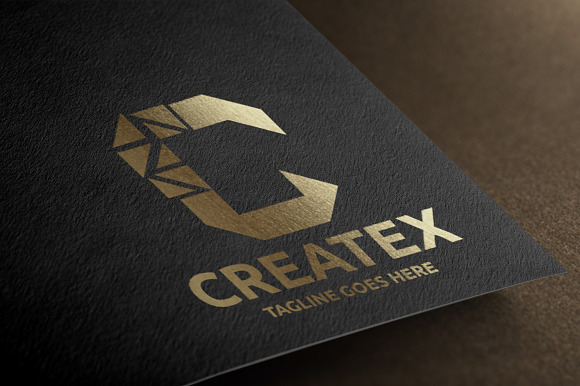 Letter C - Createx Logo in Logo Templates - product preview 3