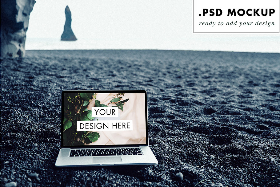 black sand mockup psd in Product Mockups - product preview 8