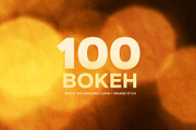 100 Bokeh Backgrounds