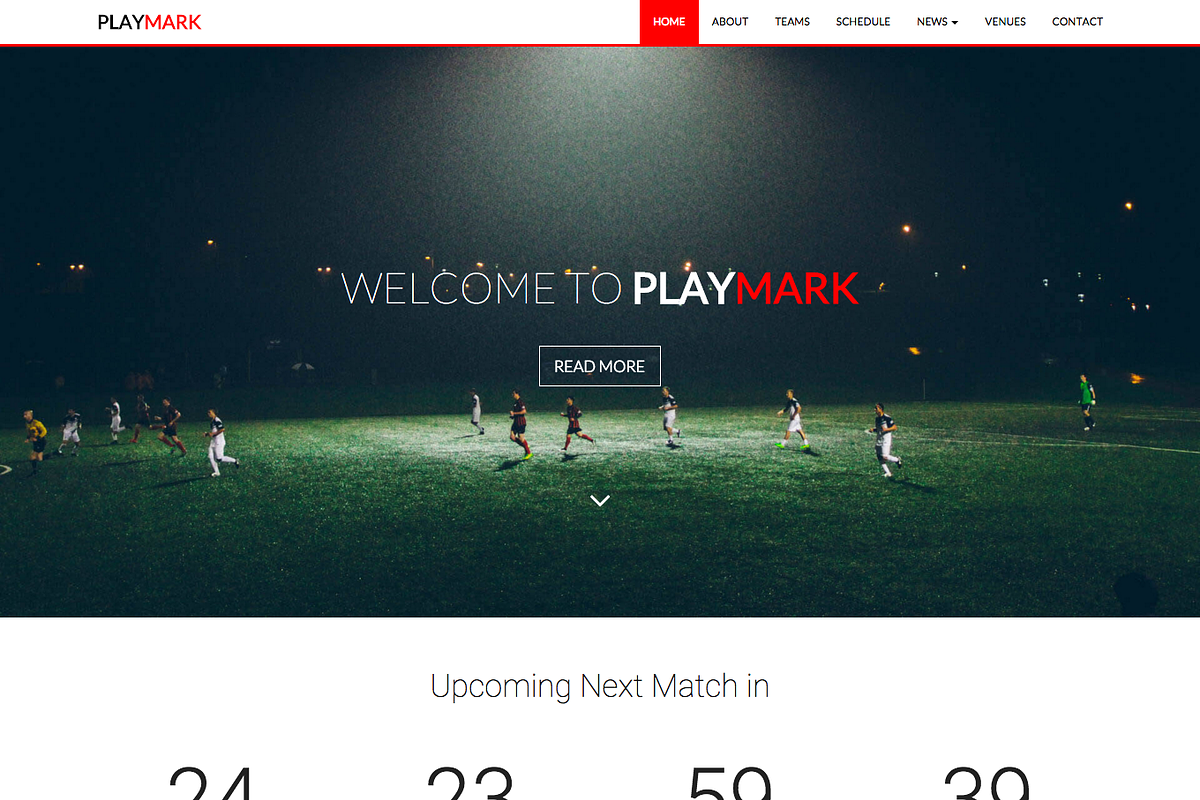 PlayMark - Sports Website Template in Website Templates - product preview 8