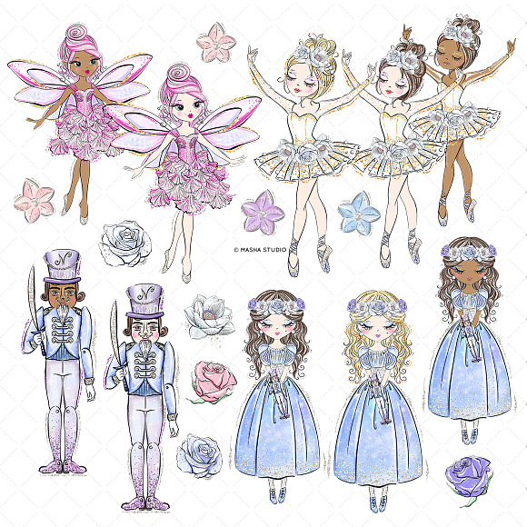 THE NUTCRACKER clipart in Illustrations - product preview 1