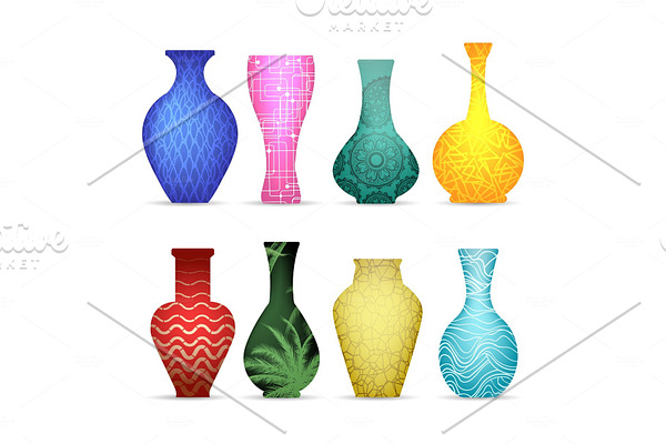 Modern vases collection