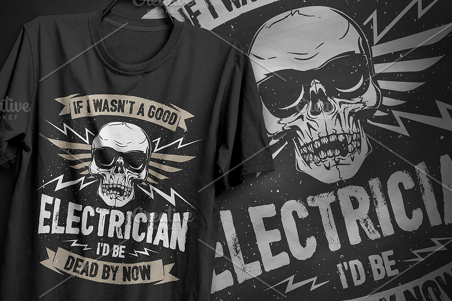 Good Electrician - Typography Design in Illustrations - product preview 8