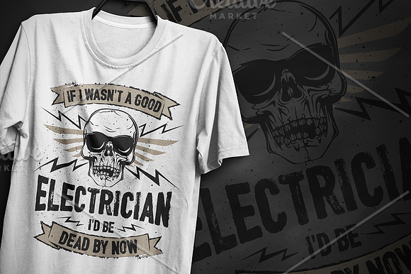 Good Electrician - Typography Design in Illustrations - product preview 1