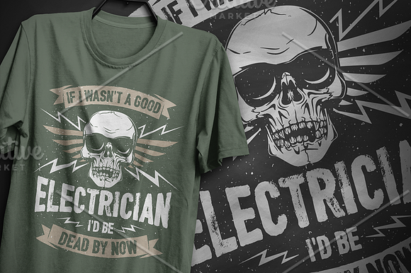 Good Electrician - Typography Design in Illustrations - product preview 2