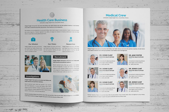 Medical HealthCare Brochure v2 in Brochure Templates - product preview 5
