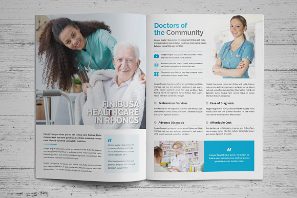 Medical HealthCare Brochure v2 in Brochure Templates - product preview 6
