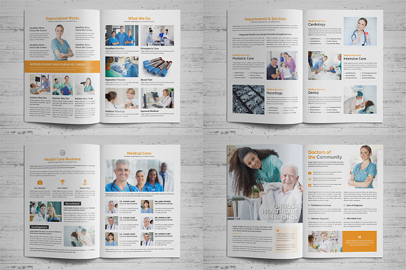 Medical HealthCare Brochure v2 in Brochure Templates - product preview 13