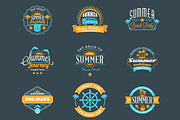 Summer Holiday Badges