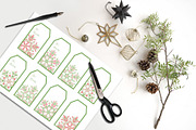 Gift Tags, Snowflake To/From Tags