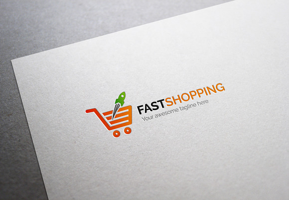 Fast Shopping Logo in Logo Templates - product preview 1