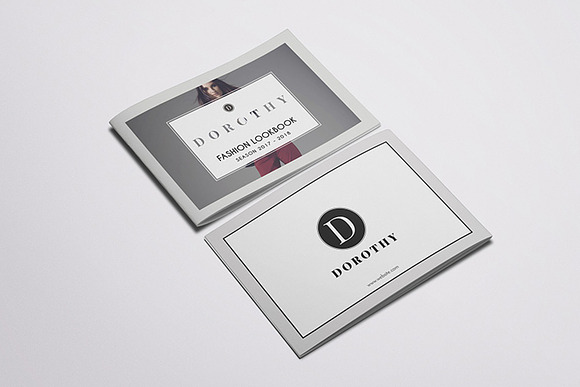 Dorothy - A5 Fashion Lookbook in Brochure Templates - product preview 2