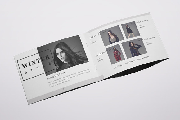 Dorothy - A5 Fashion Lookbook in Brochure Templates - product preview 4