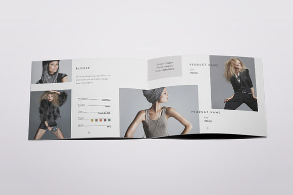 Dorothy - A5 Fashion Lookbook in Brochure Templates - product preview 5