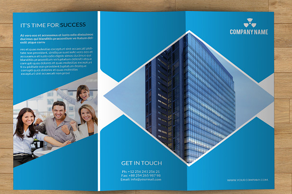Corporate brochure-T135 in Brochure Templates - product preview 2