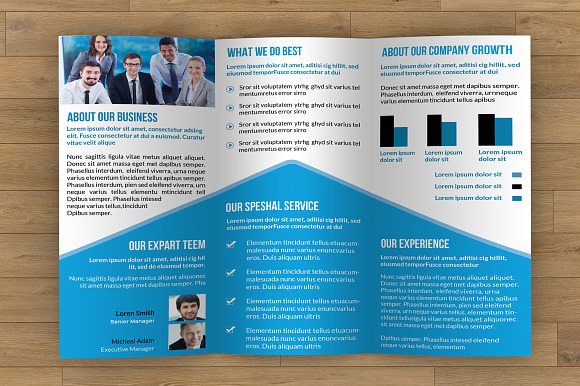 Corporate brochure-T135 in Brochure Templates - product preview 3