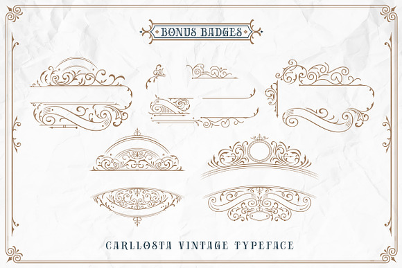 Carllosta - Layered Font (+EXTRAS) in Display Fonts - product preview 8