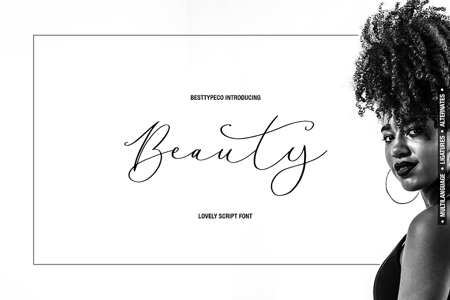 Beauty in Script Fonts - product preview 8
