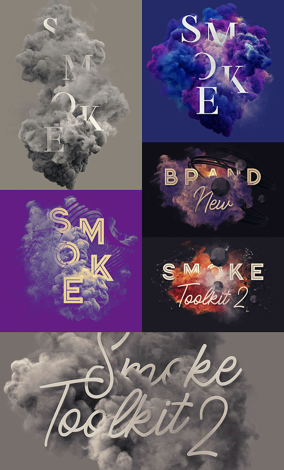 Smoke Toolkit 2 Extra in Graphics - product preview 1