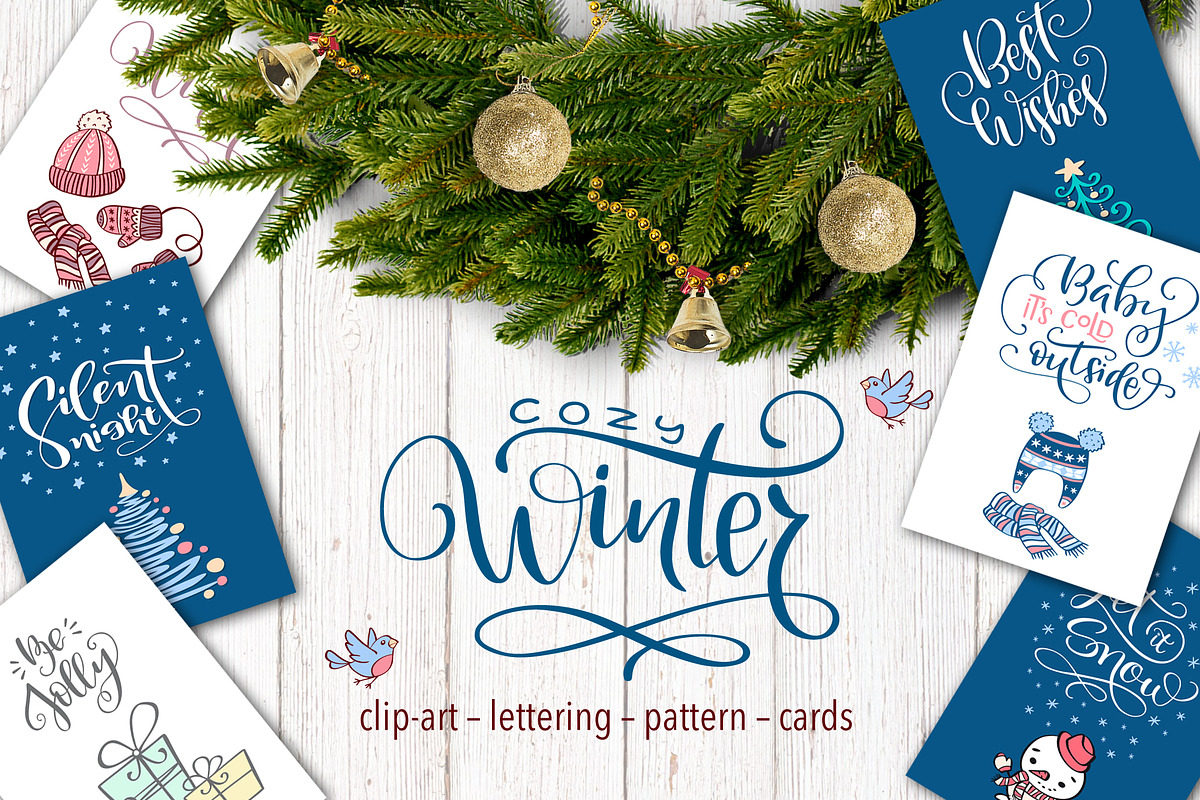 Cozy Winter collection in Illustrations - product preview 8