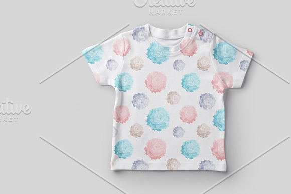 Pastel colored pom poms in Illustrations - product preview 3