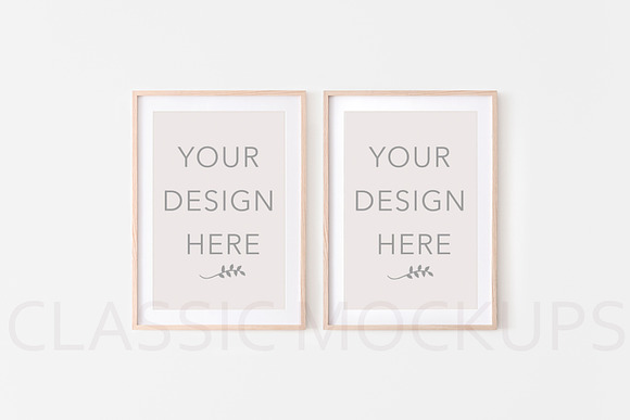 Classic Frame Mockup Bundle in Print Mockups - product preview 2