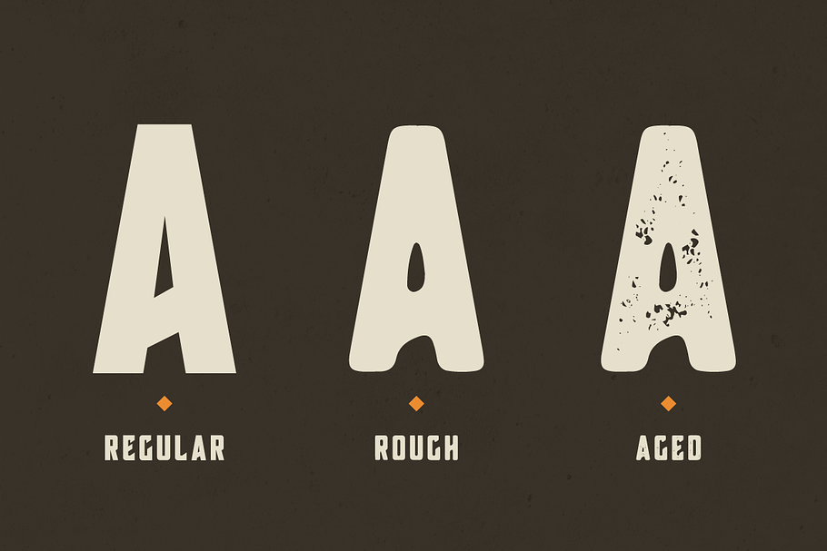Broscoi - Vintage Font Family in Display Fonts - product preview 8