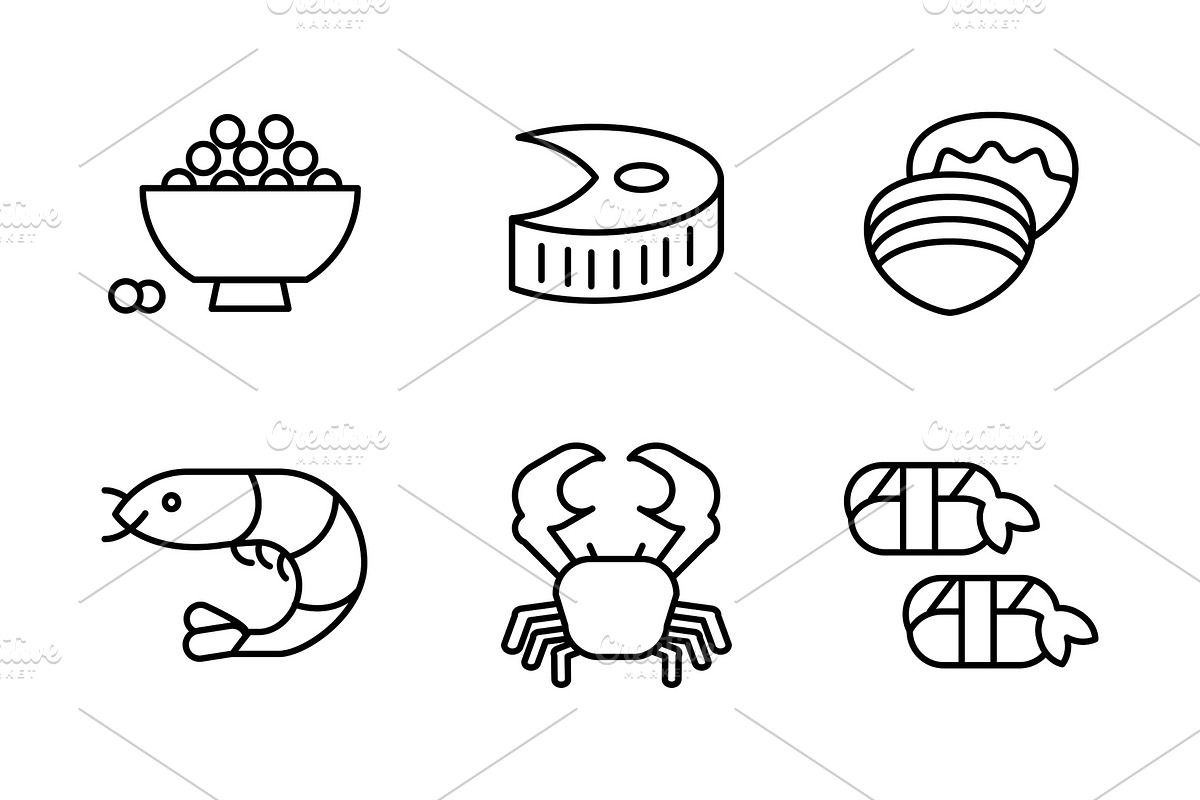 Japanese cuisine dishes set, Asian in Illustrations - product preview 8