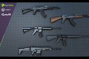Weapon Pack: Assault Rifles