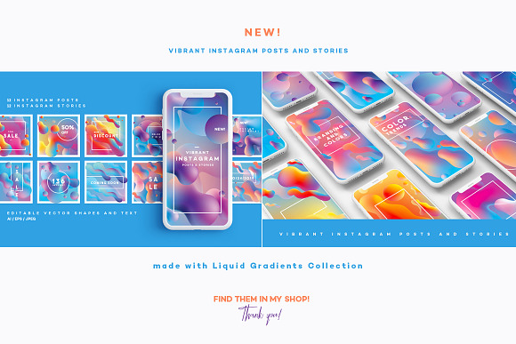 Liquid Gradients Collection in Textures - product preview 16