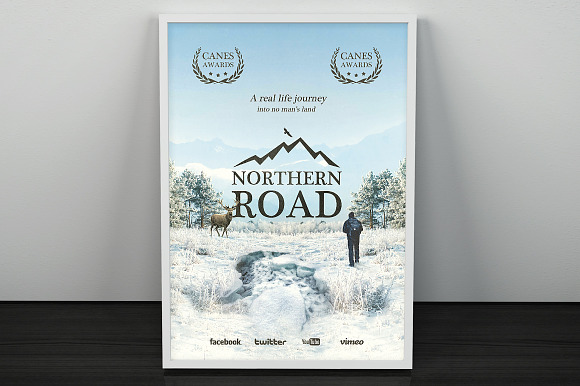 Northern Road - Flyer / Poster in Flyer Templates - product preview 2