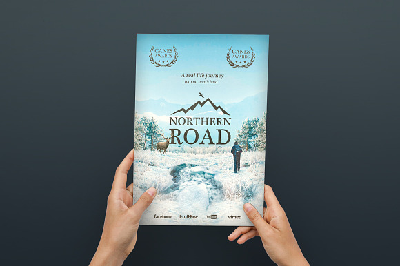 Northern Road - Flyer / Poster in Flyer Templates - product preview 4