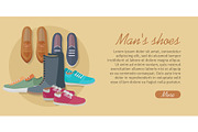 Men's Shoes. Stylish Footwear for