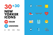 30+30 New Yorker Icons
