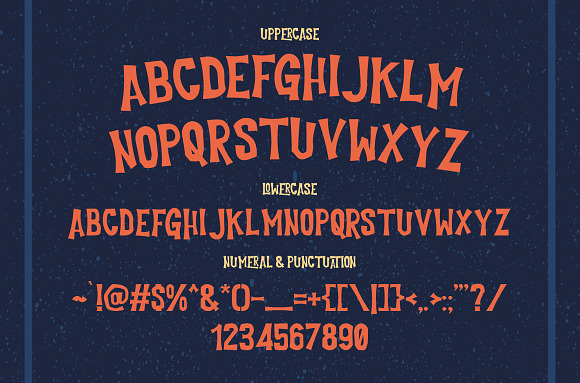 Cutlass Typeface + Bonus in Scary Fonts - product preview 1